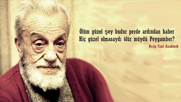 Necip Fazıl Kısakürek Sözlçeri
