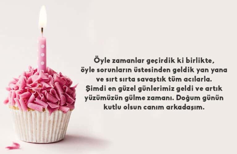 Arkadaşa Doğum Günü Mesajı