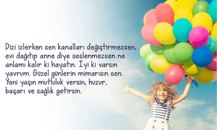 1 Yaş Doğum Günü Mesajları