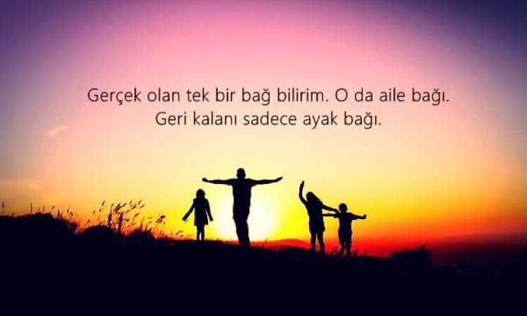 2021 Aile Sözleri Resimli