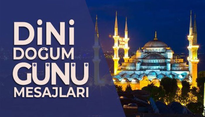 Resimli dini doğum günü mesajı