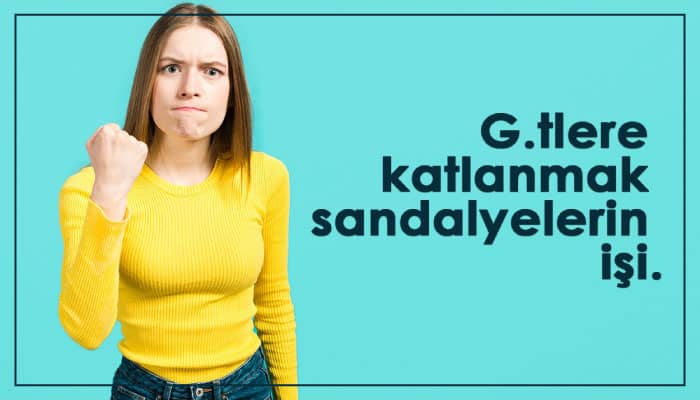 Küfürlü Sözler Resimli